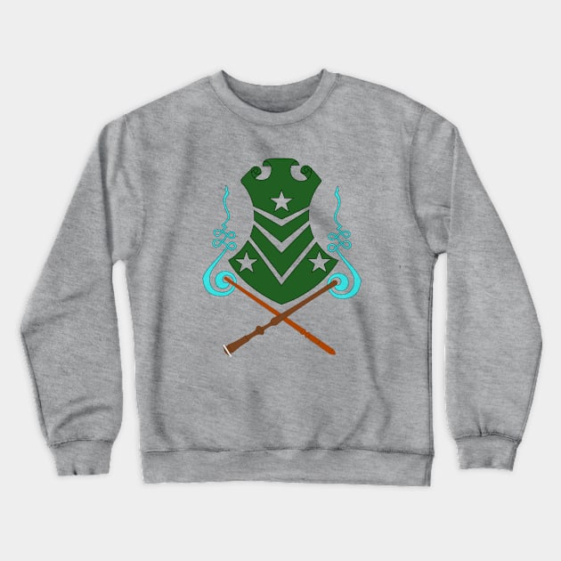 wizard school Crewneck Sweatshirt by moonmorph